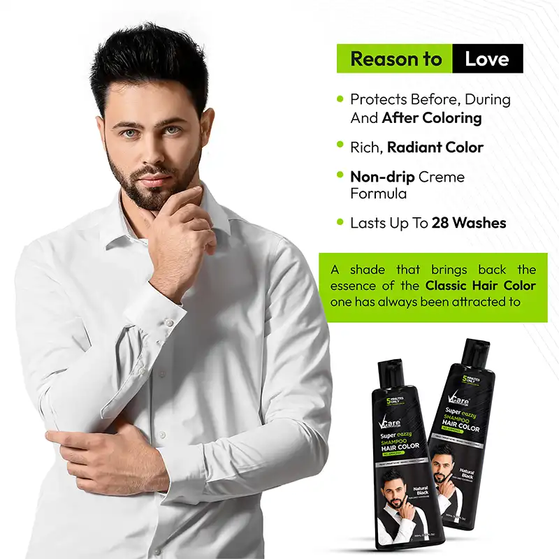 vcare hair color shampoo ingredients